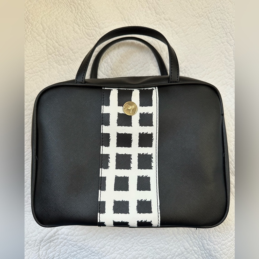 Dabney Lee Polyvinyl Cosmetic Travel Bag